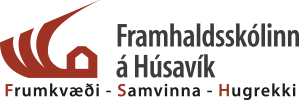 Logo of Kennsluvefur Framhaldsskólans á Húsavík.